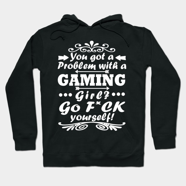 Esports Gaming gambling girls video games Hoodie by FindYourFavouriteDesign